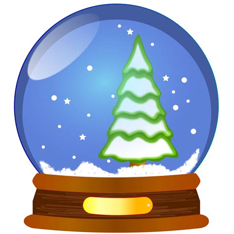 snow globe clip art